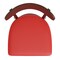 Flash Furniture Red Vinyl Seat Dining Chair with Walnut Wood Back XU-DG6V5RDV-WAL-GG - alternate 10